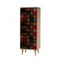 Hanah Home 723 - 1070 Conjunto Muebles Recibidor Sonomo y Verde